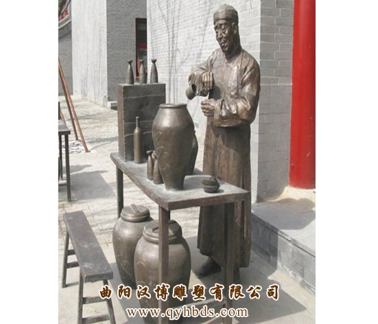 铸铜人物雕塑