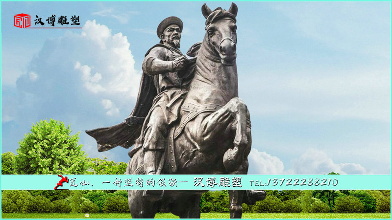 古人物铜雕,人物雕像定制,历史文化雕塑